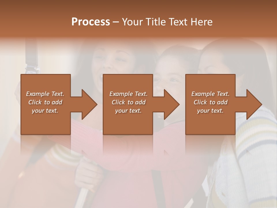 Standing Satisfaction Korean Ethnicity PowerPoint Template