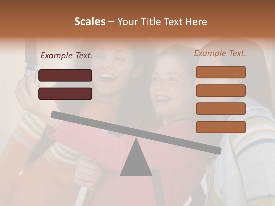 Standing Satisfaction Korean Ethnicity PowerPoint Template