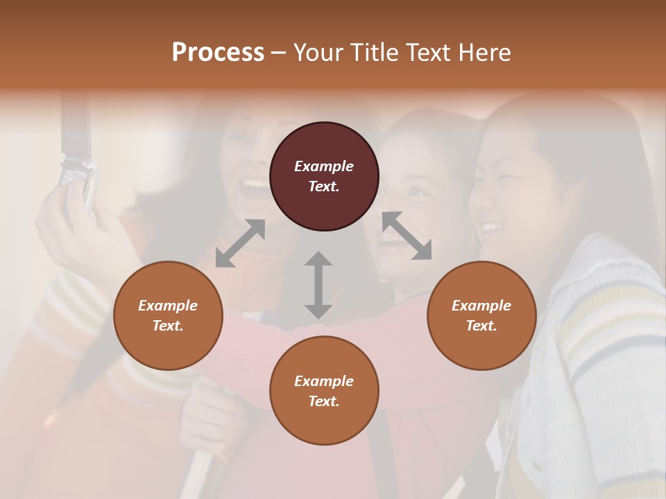 Standing Satisfaction Korean Ethnicity PowerPoint Template