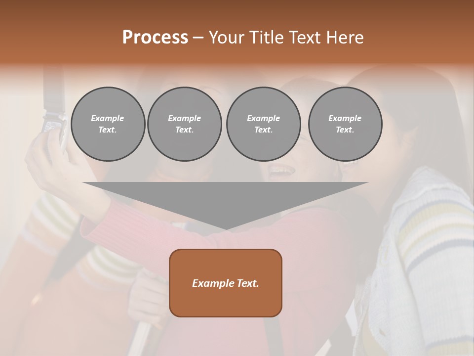 Standing Satisfaction Korean Ethnicity PowerPoint Template
