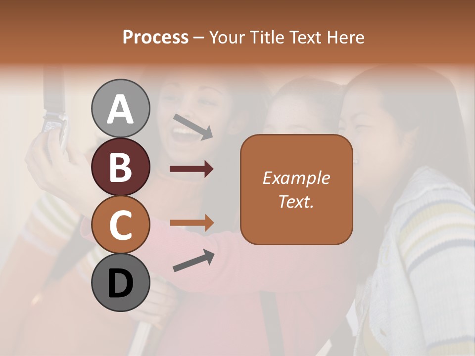 Standing Satisfaction Korean Ethnicity PowerPoint Template