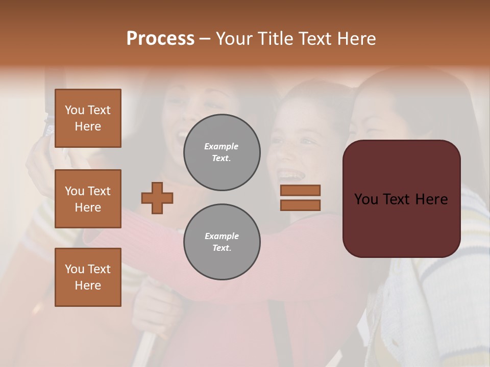 Standing Satisfaction Korean Ethnicity PowerPoint Template