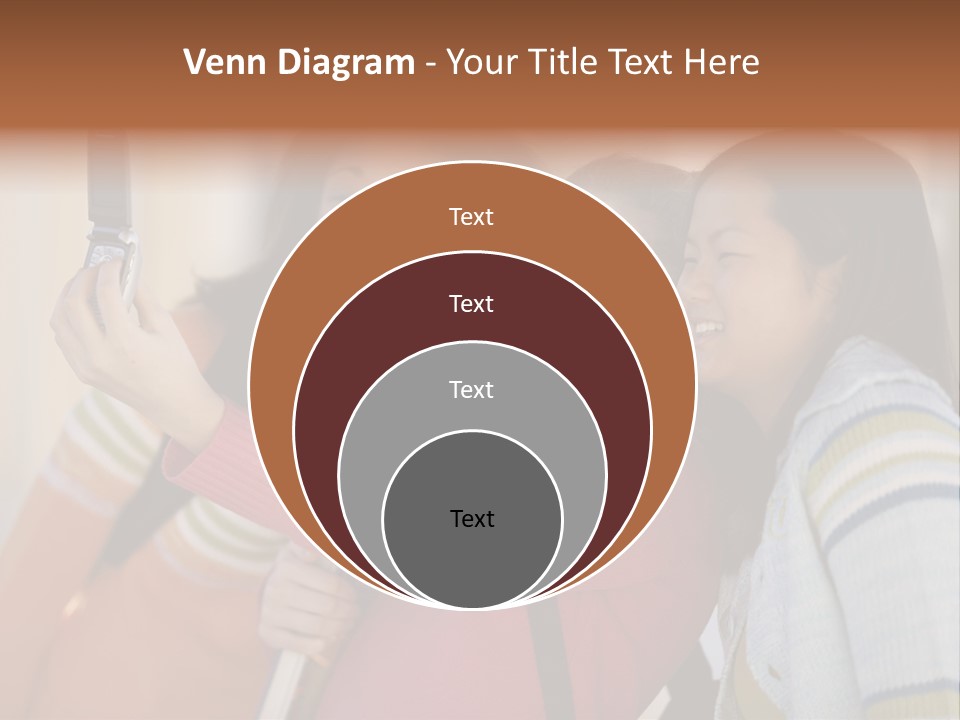 Standing Satisfaction Korean Ethnicity PowerPoint Template