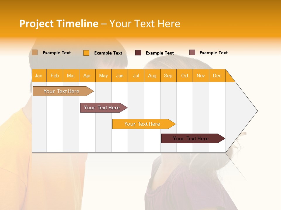 Lips Child Fight PowerPoint Template