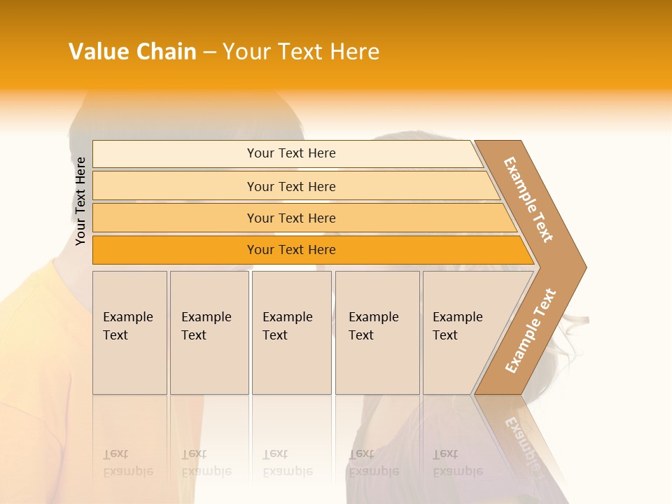 Lips Child Fight PowerPoint Template