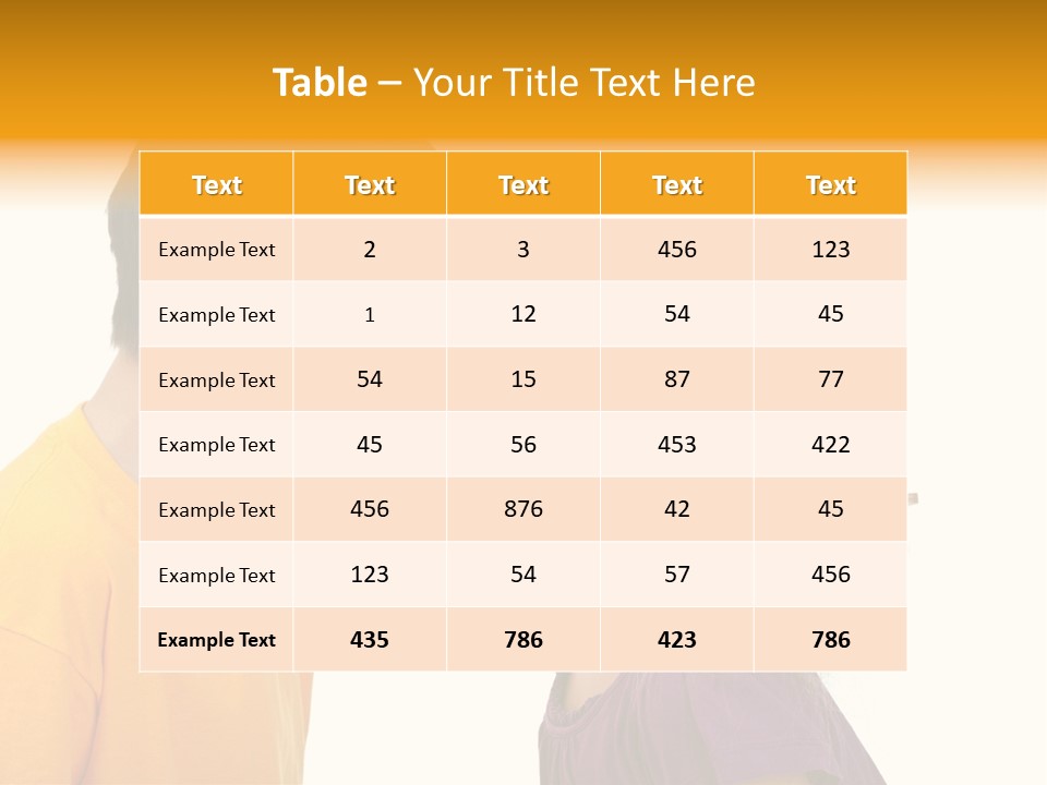 Lips Child Fight PowerPoint Template