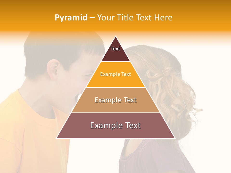 Lips Child Fight PowerPoint Template