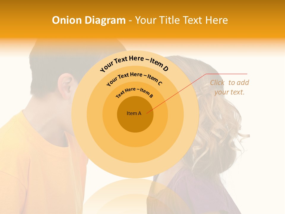 Lips Child Fight PowerPoint Template