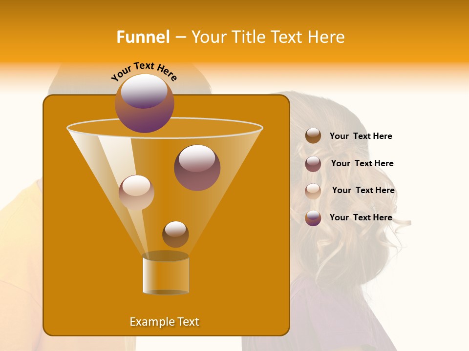 Lips Child Fight PowerPoint Template