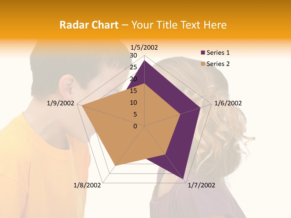 Lips Child Fight PowerPoint Template