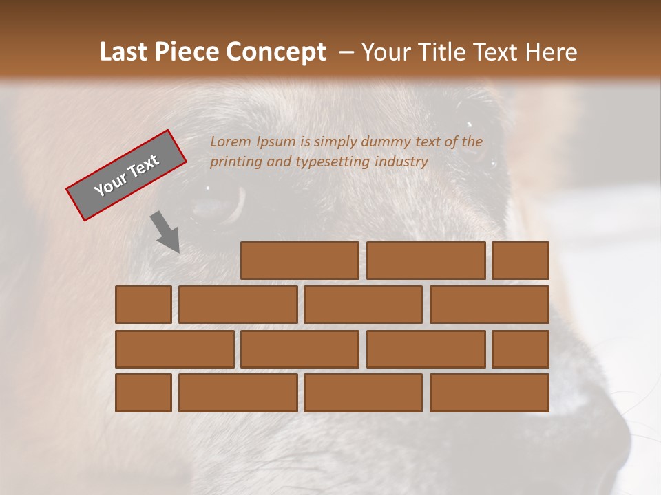 Eyes Vertical Tired PowerPoint Template