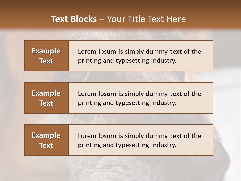 Eyes Vertical Tired PowerPoint Template