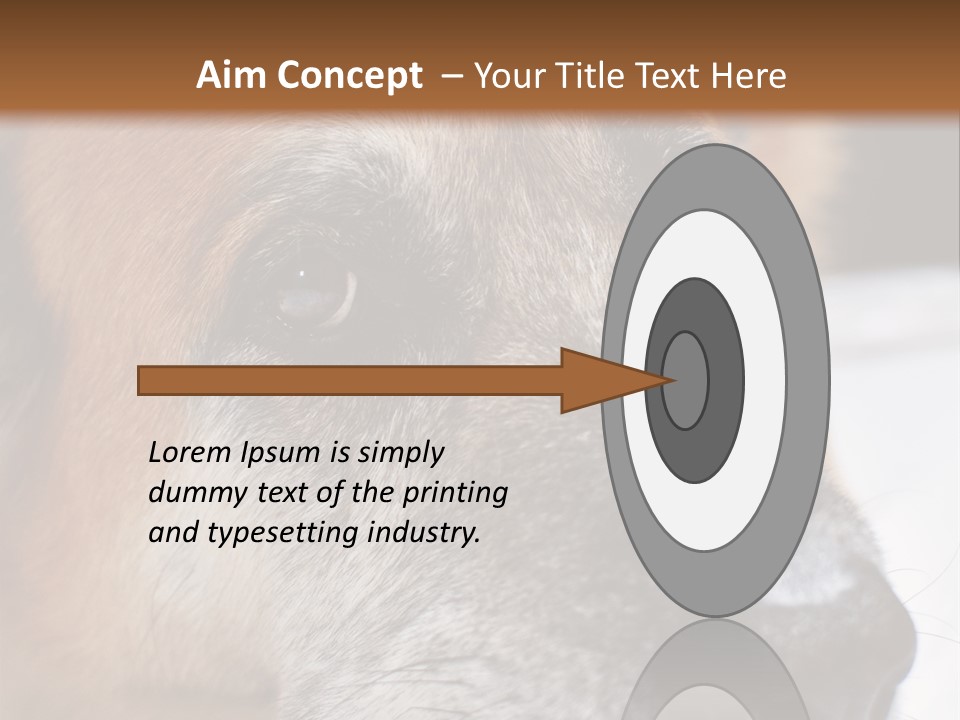 Eyes Vertical Tired PowerPoint Template