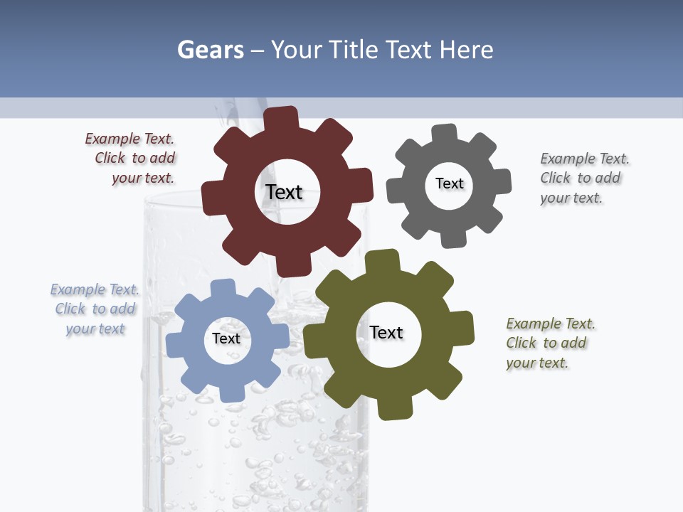 Pure Cool Background PowerPoint Template