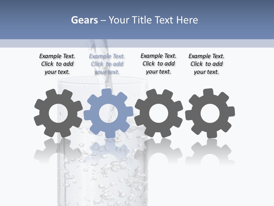 Pure Cool Background PowerPoint Template