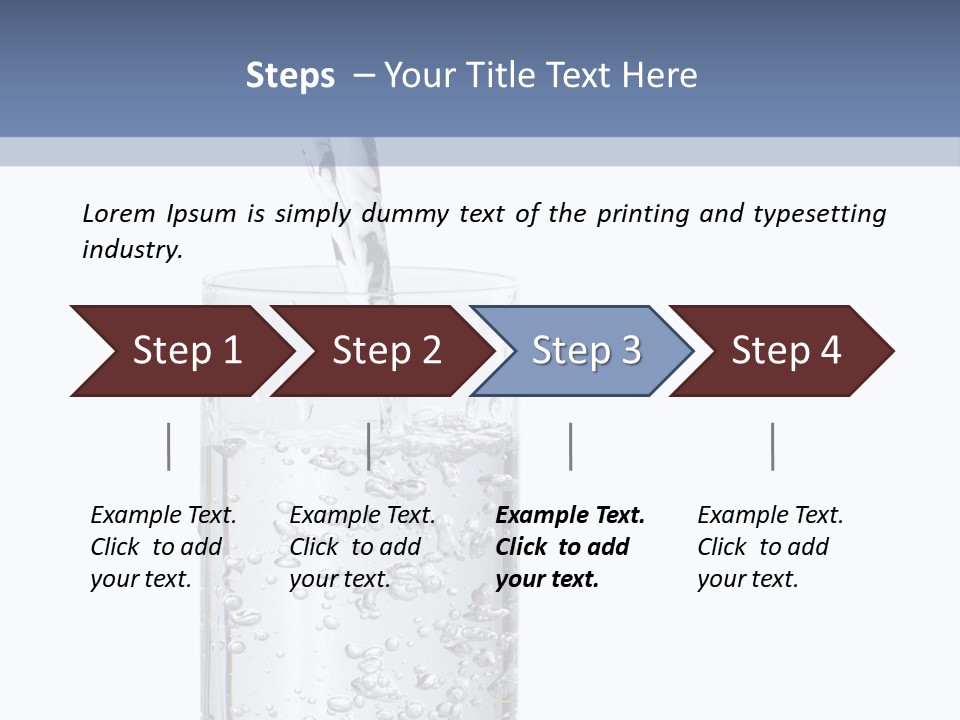 Pure Cool Background PowerPoint Template
