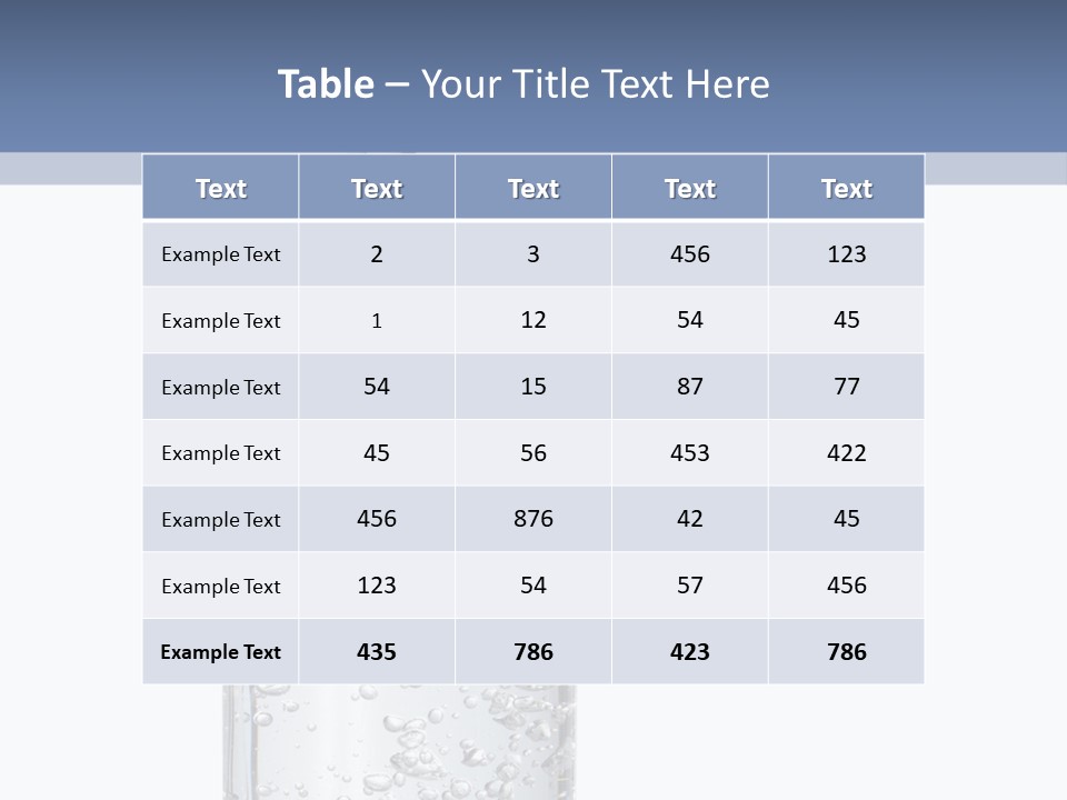 Pure Cool Background PowerPoint Template