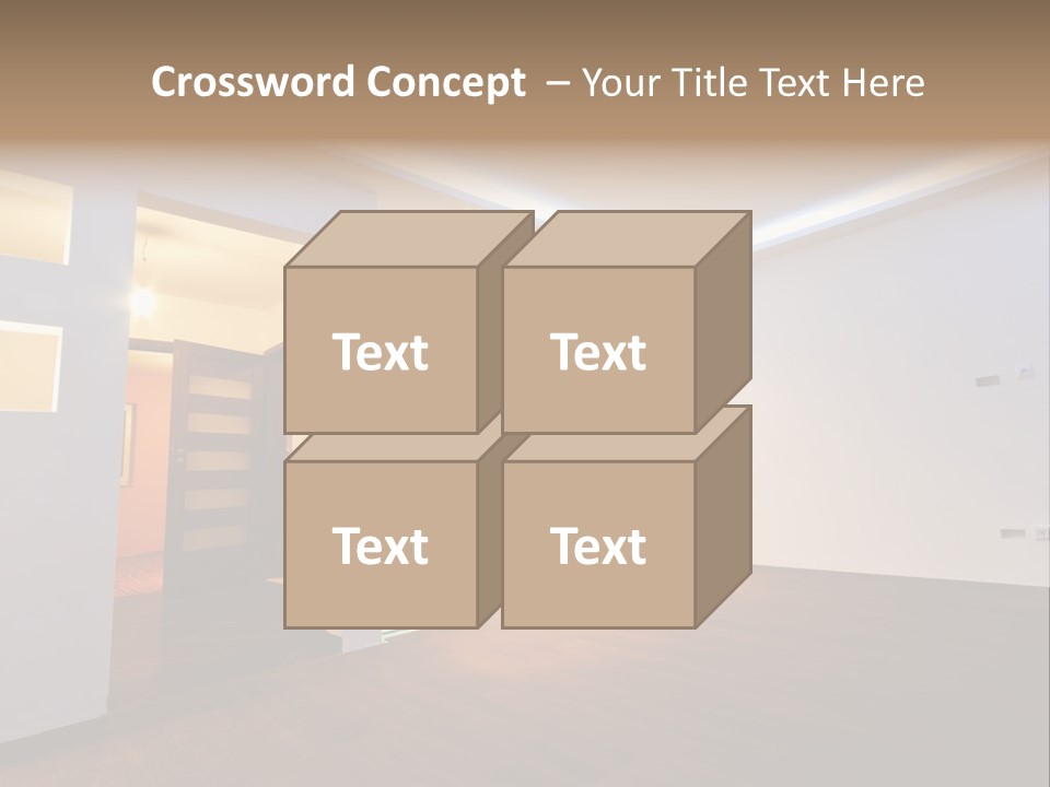 Reflection Apartment Bedding PowerPoint Template