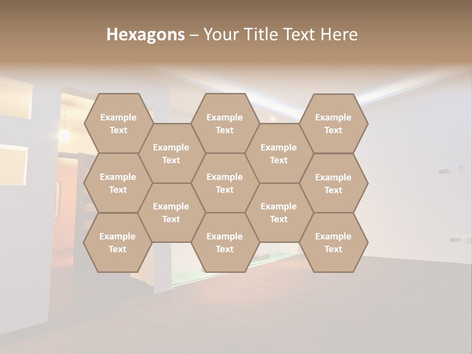 Reflection Apartment Bedding PowerPoint Template