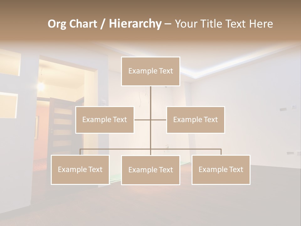 Reflection Apartment Bedding PowerPoint Template