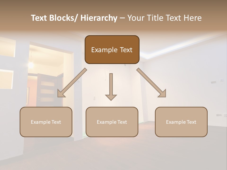 Reflection Apartment Bedding PowerPoint Template