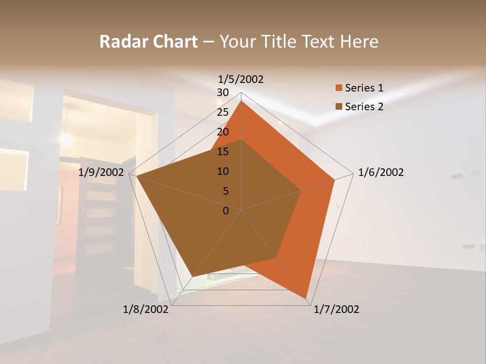 Reflection Apartment Bedding PowerPoint Template