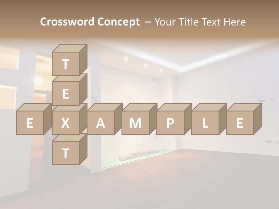 Reflection Apartment Bedding PowerPoint Template