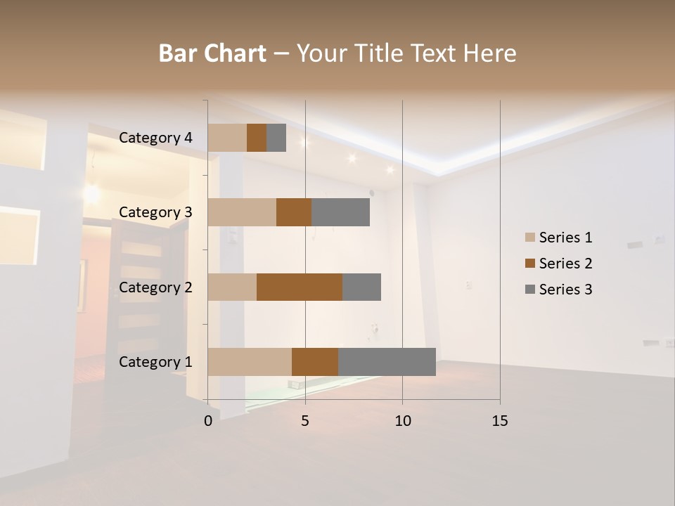 Reflection Apartment Bedding PowerPoint Template