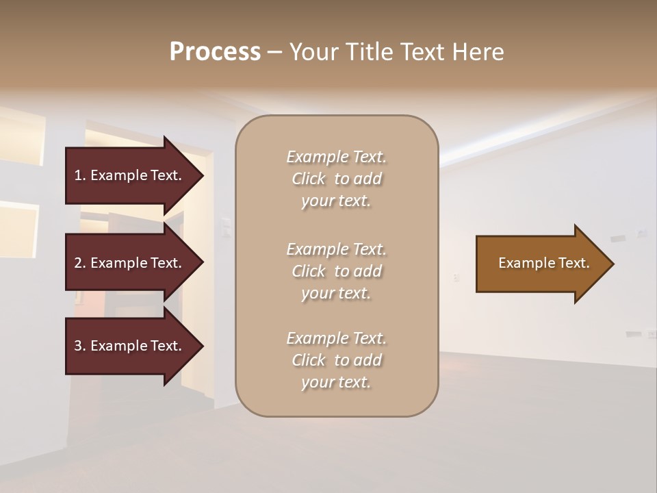 Reflection Apartment Bedding PowerPoint Template