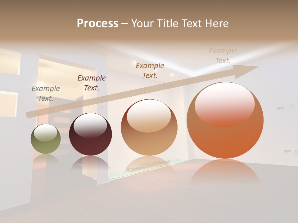 Reflection Apartment Bedding PowerPoint Template