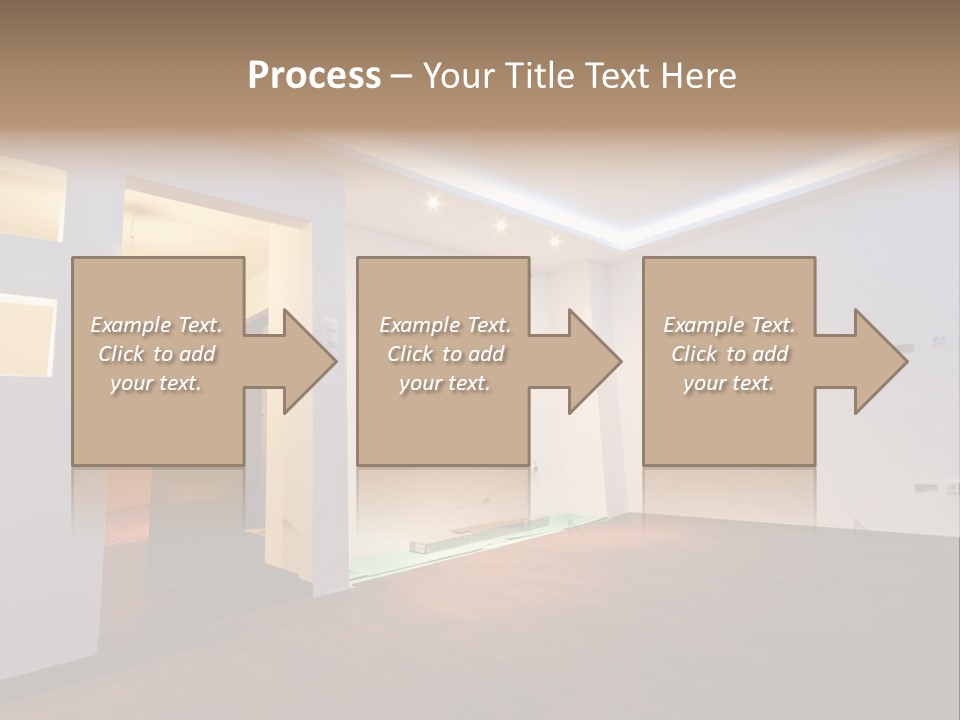 Reflection Apartment Bedding PowerPoint Template