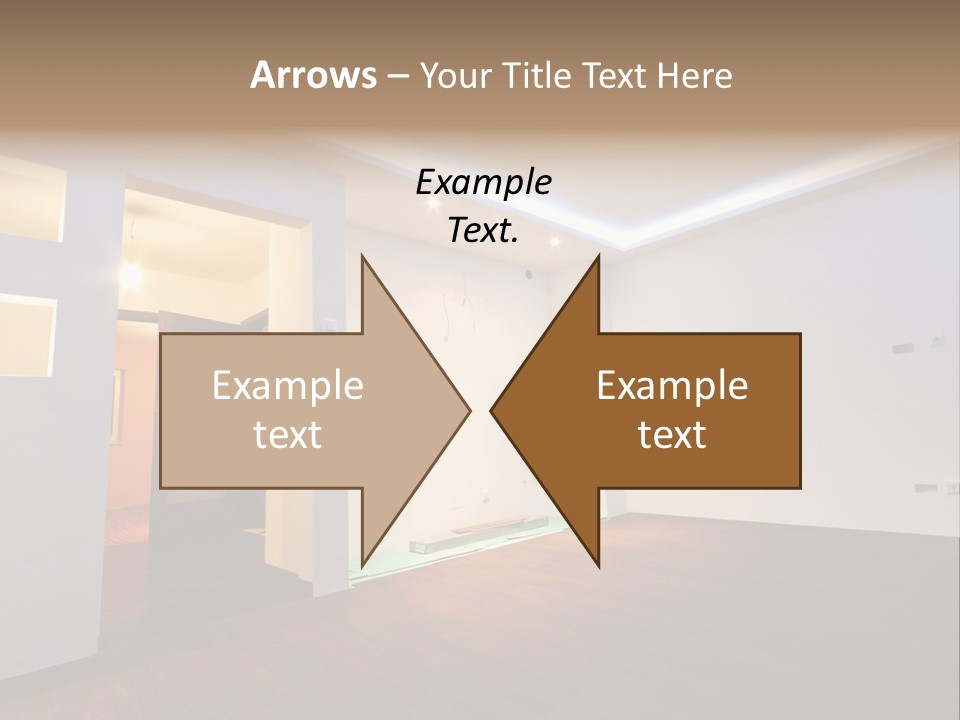 Reflection Apartment Bedding PowerPoint Template