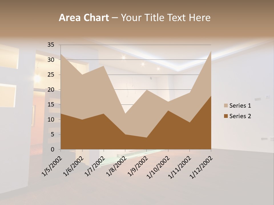 Reflection Apartment Bedding PowerPoint Template