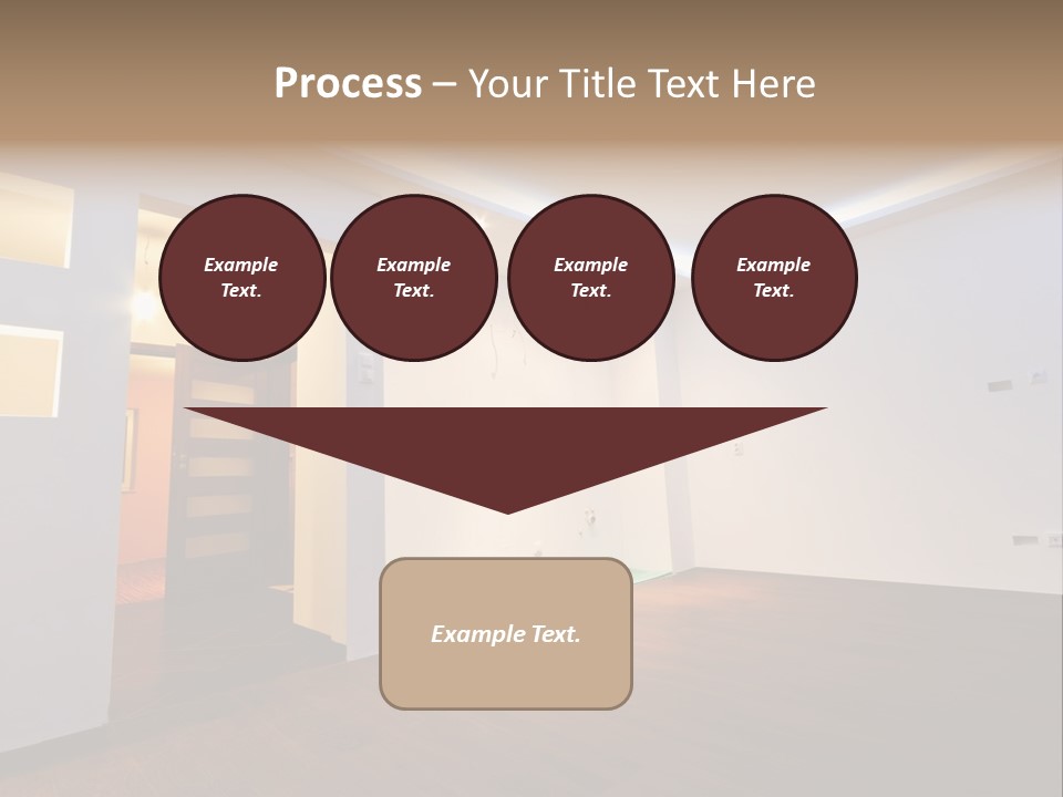 Reflection Apartment Bedding PowerPoint Template