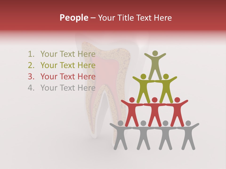 Isolated Group Shiny PowerPoint Template