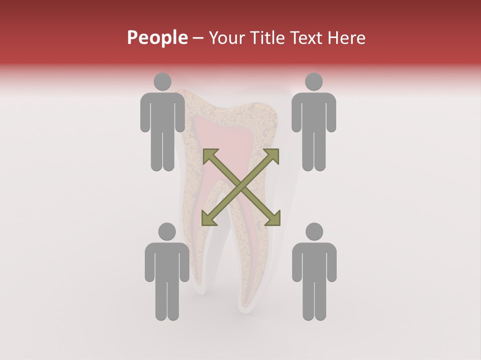 Isolated Group Shiny PowerPoint Template