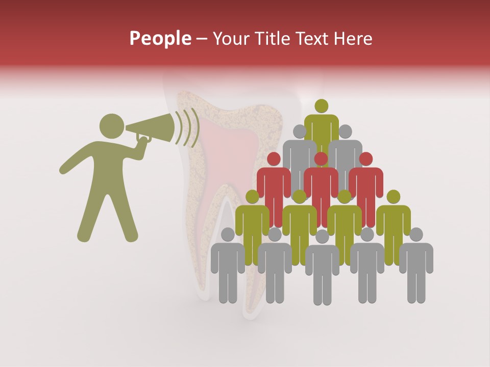 Isolated Group Shiny PowerPoint Template