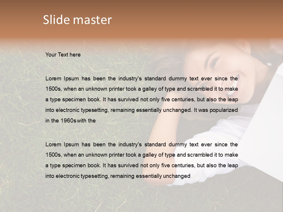 Attractive Peaceful Country PowerPoint Template