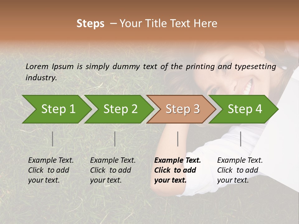 Attractive Peaceful Country PowerPoint Template