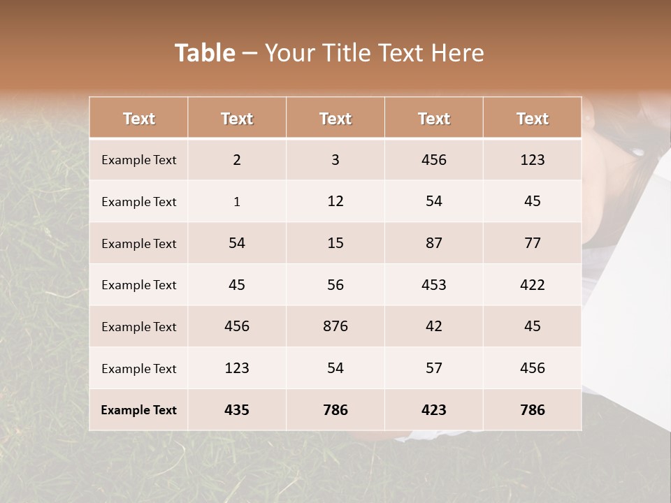 Attractive Peaceful Country PowerPoint Template