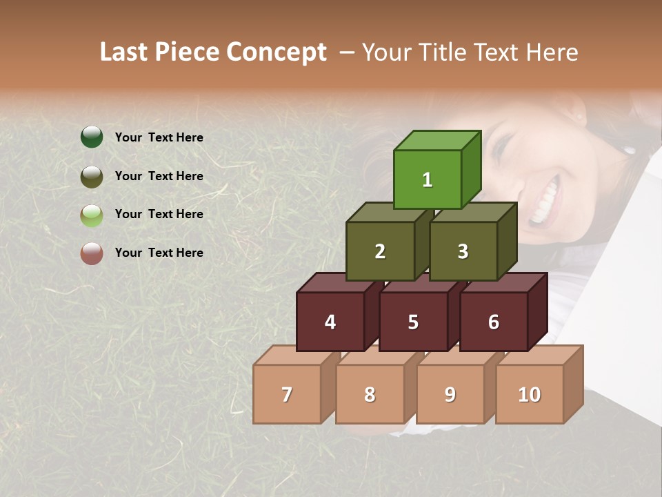 Attractive Peaceful Country PowerPoint Template