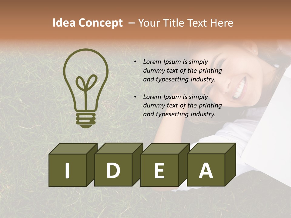 Attractive Peaceful Country PowerPoint Template