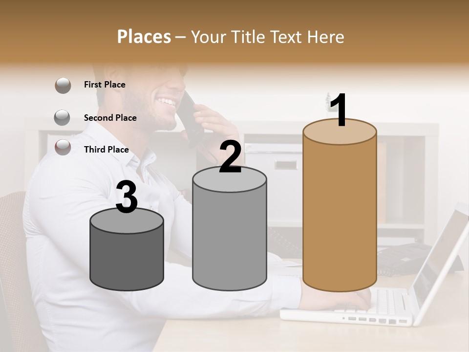 Listen Service Student PowerPoint Template