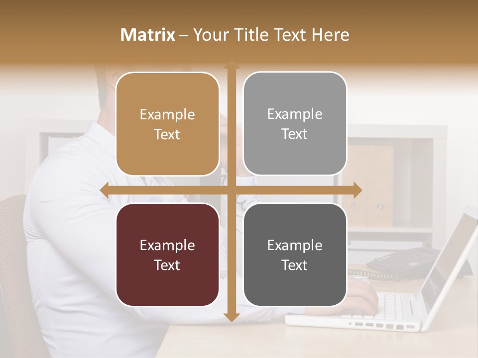 Listen Service Student PowerPoint Template