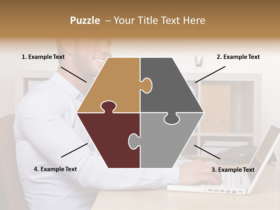 Listen Service Student PowerPoint Template