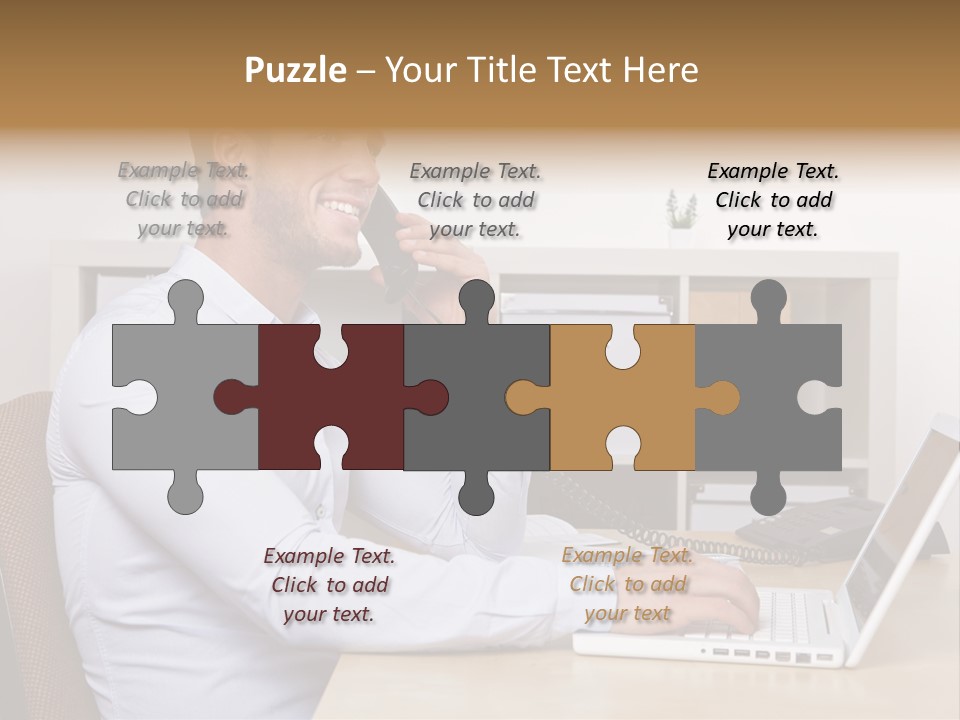 Listen Service Student PowerPoint Template