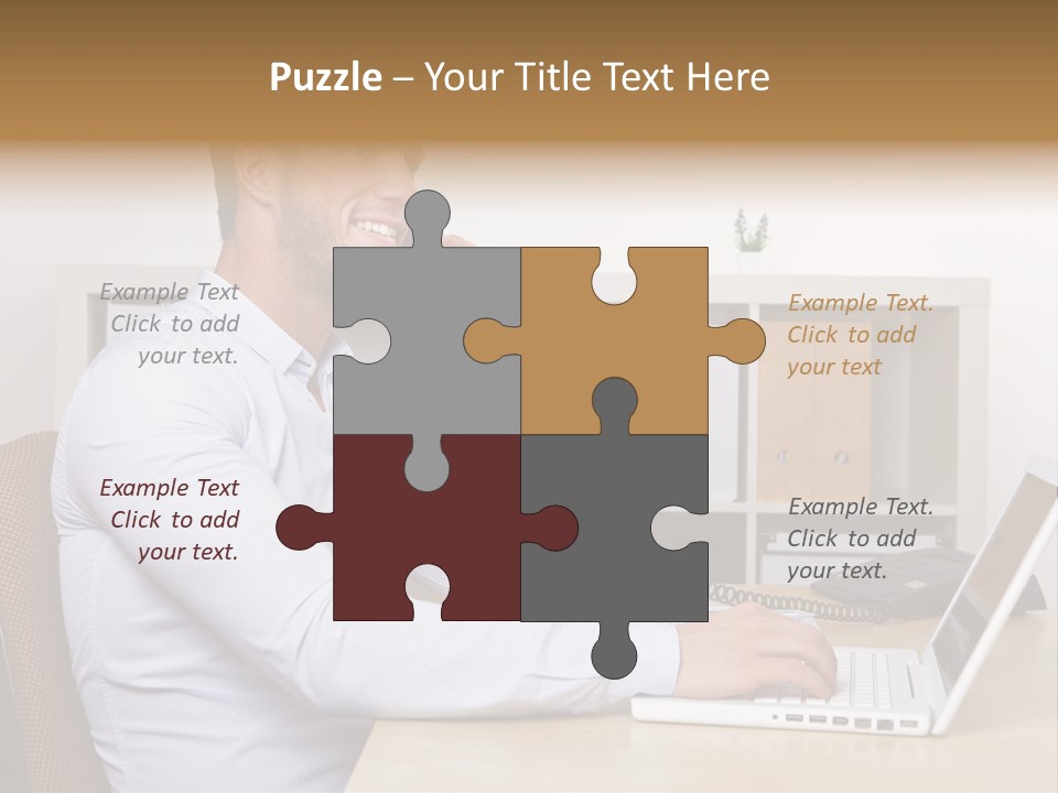 Listen Service Student PowerPoint Template