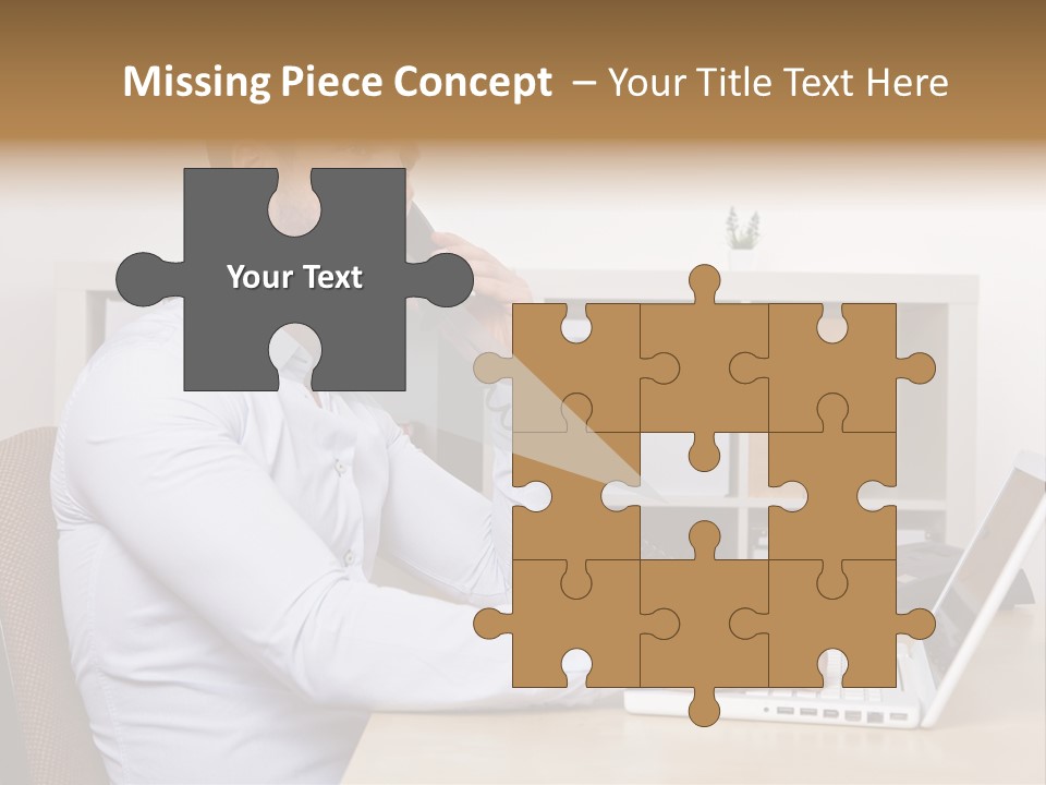 Listen Service Student PowerPoint Template