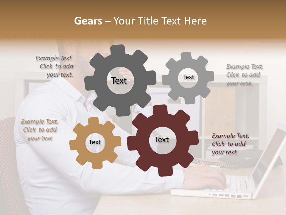 Listen Service Student PowerPoint Template