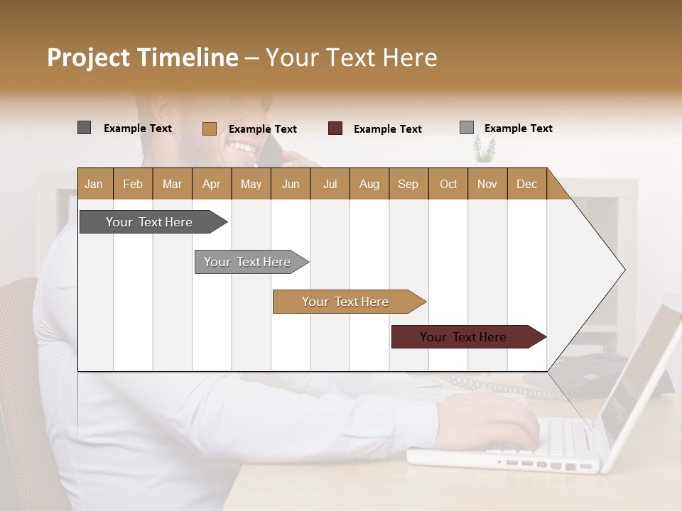 Listen Service Student PowerPoint Template
